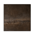 Ember Horizon Brown Abstract Painting